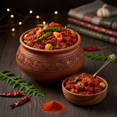 Green Chilli Chinthakaya Pickle