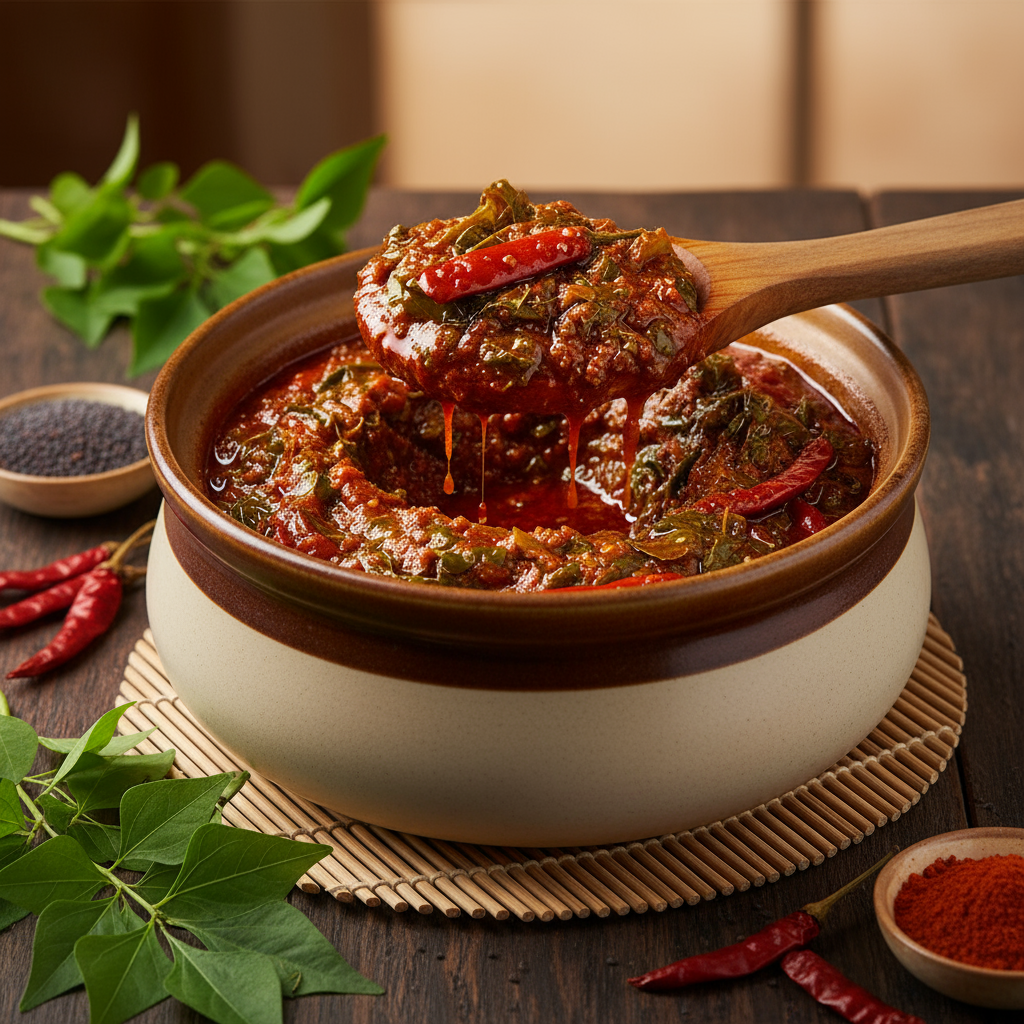Gongura Pickle Pandu Mirchi