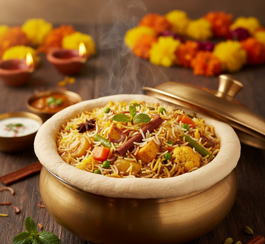 Veg Dum Biryani