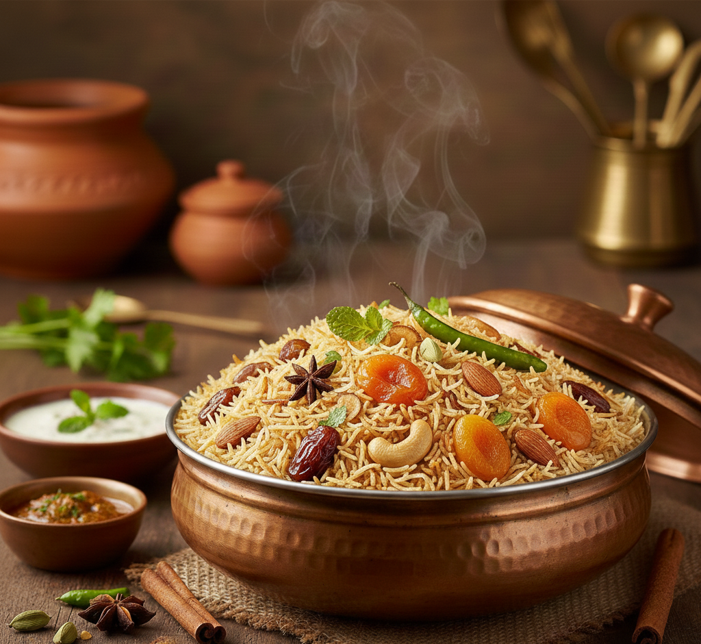 Dryfruit Mix Biryani 