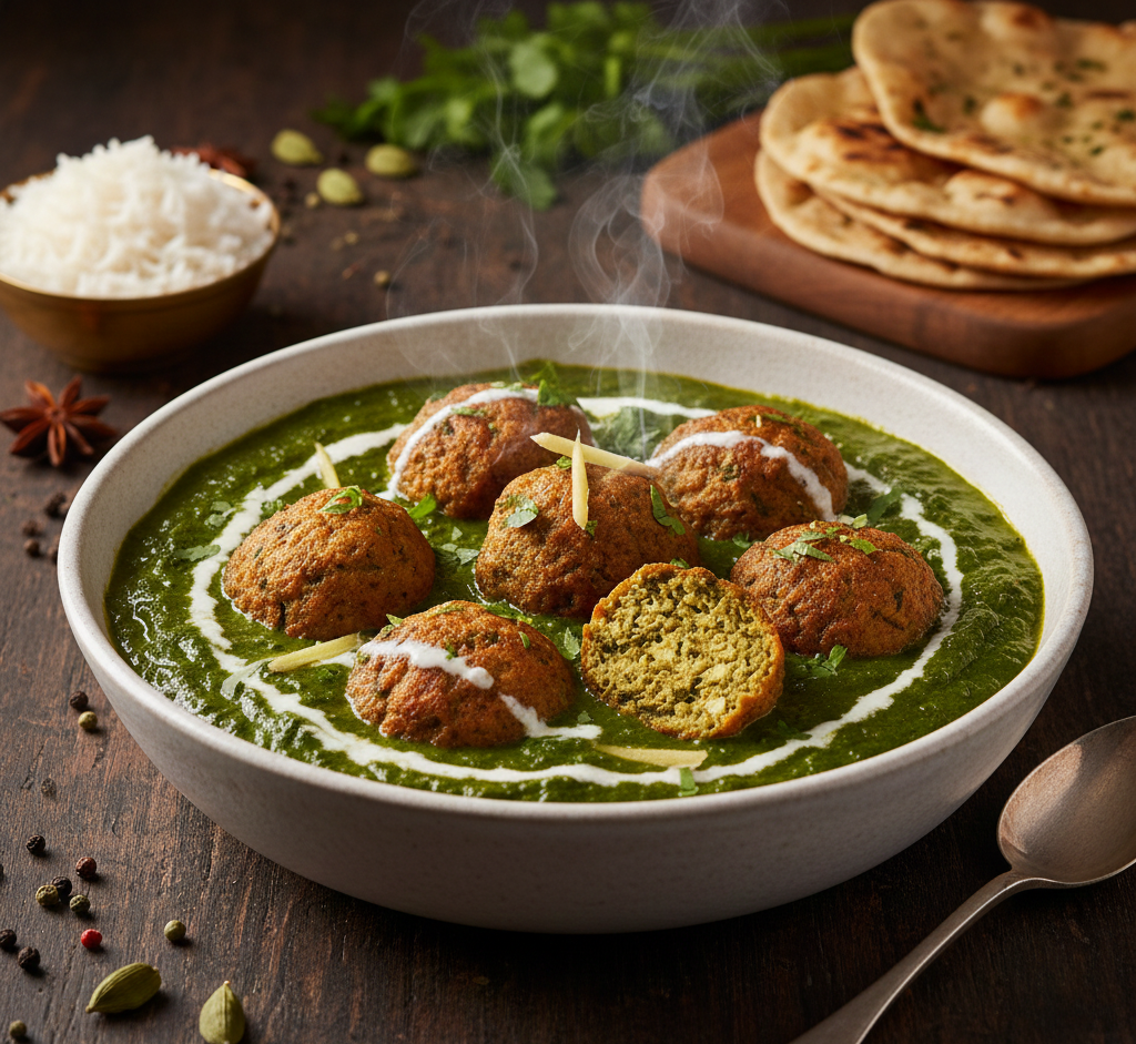 Palak Paneer Kofta 