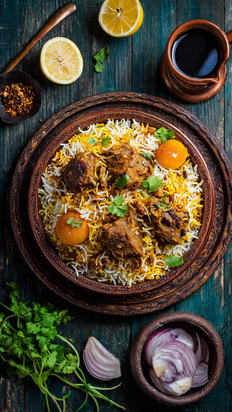 Mutton Dum Biryani 