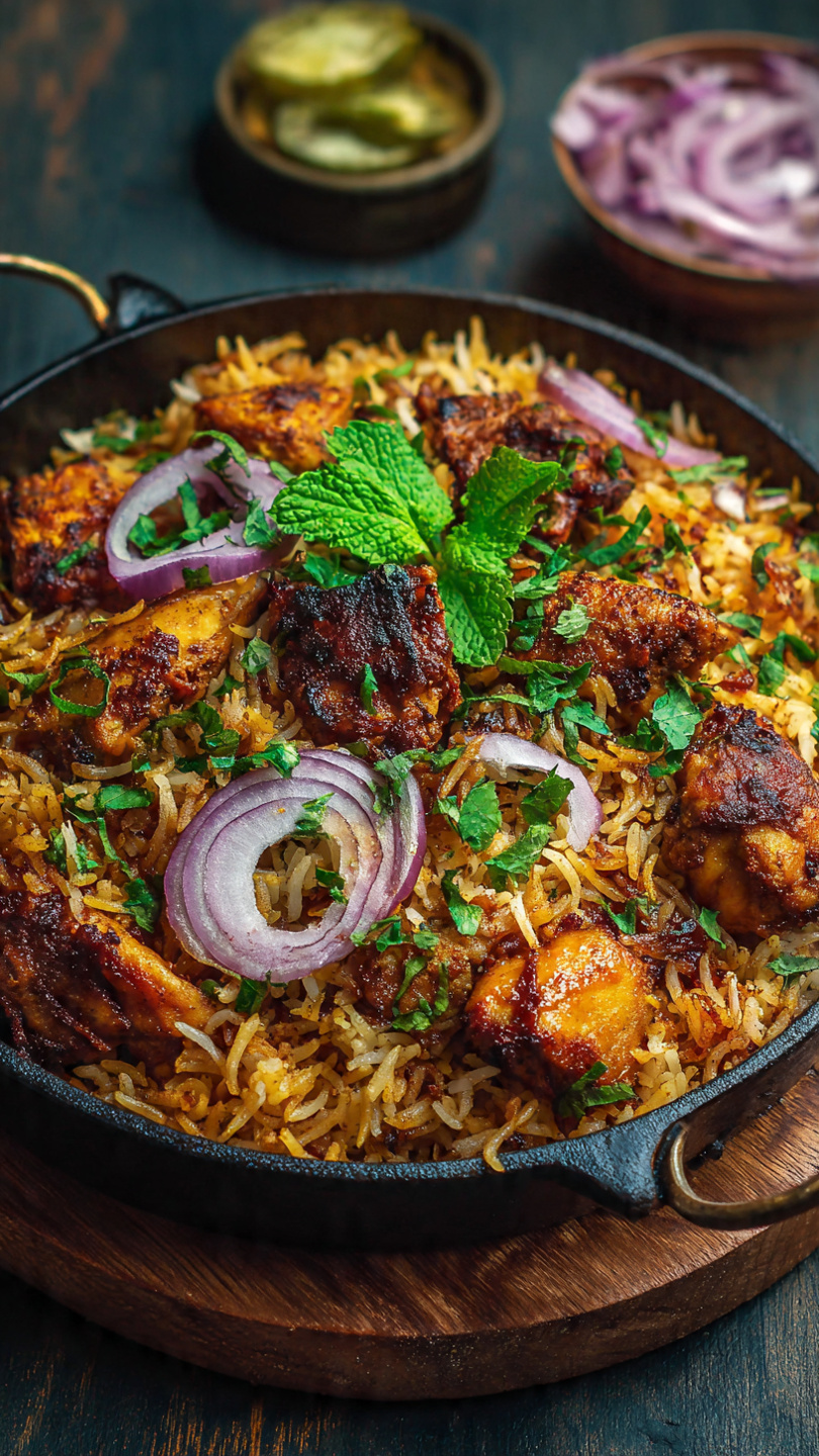 Chicken Fry Piece Biryani 