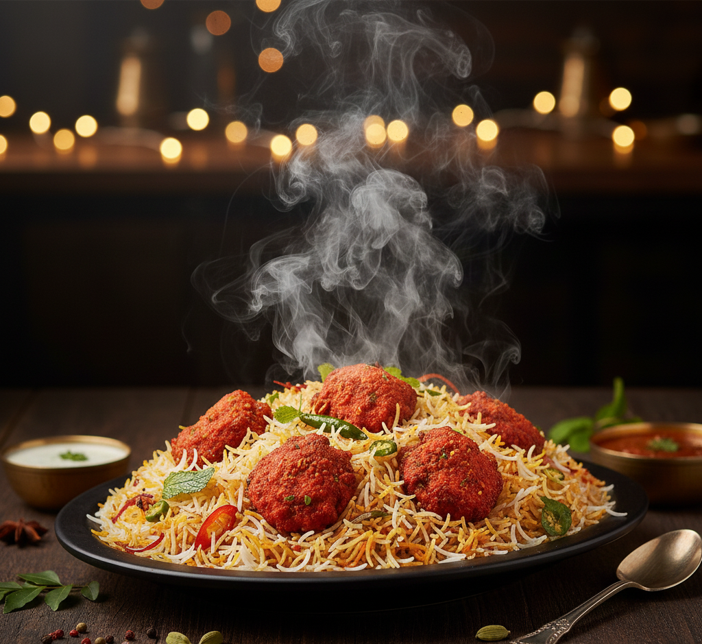 Chicken-65 Biryani