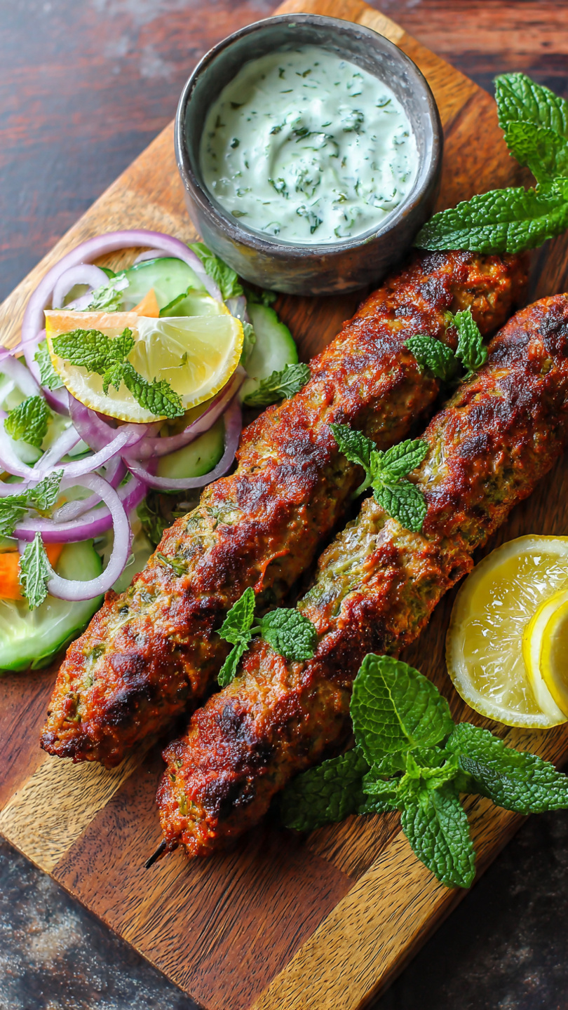 Mutton Seekh Kebab