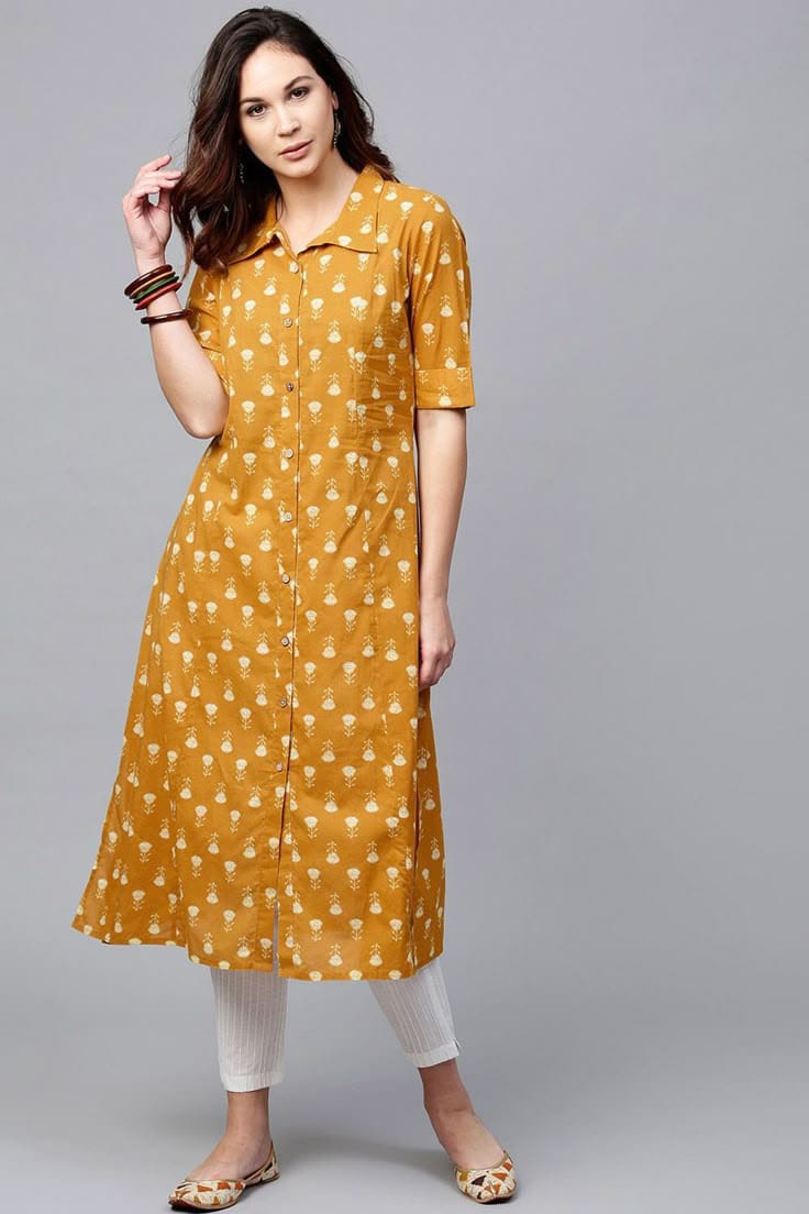 Kurta Mustard Yellow