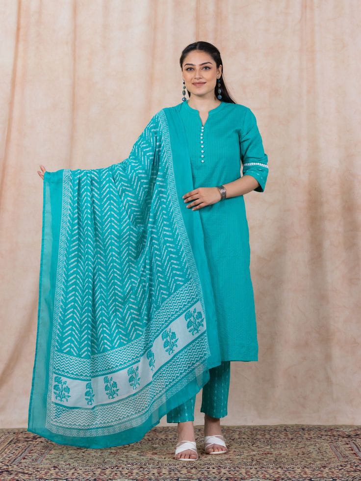 Kurta Set Blue
