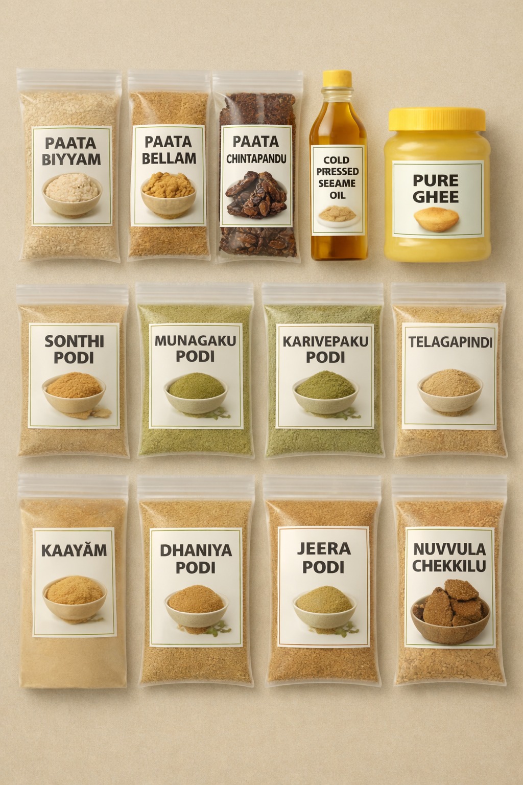 Post delivered women food ten days package