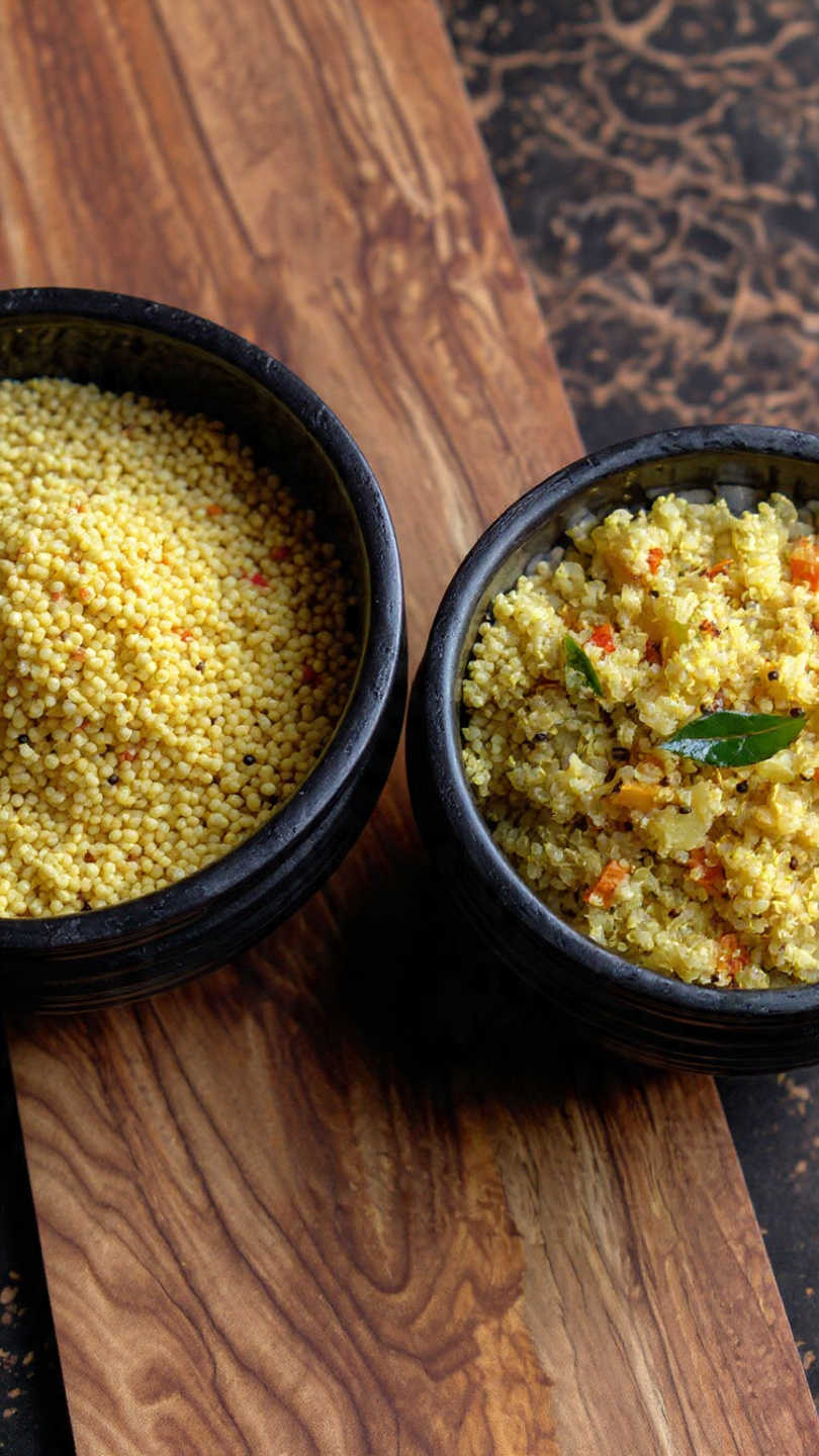 Organic Barnyard Millet Roasted Upma Rava : 500 Gms