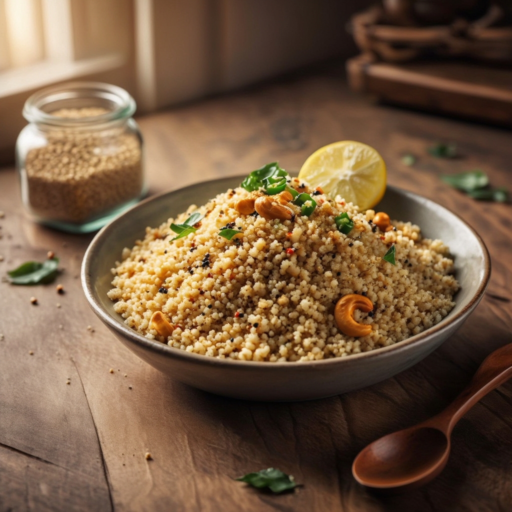 Organic Little Millet Roasted Upma Rava : 500 Gms