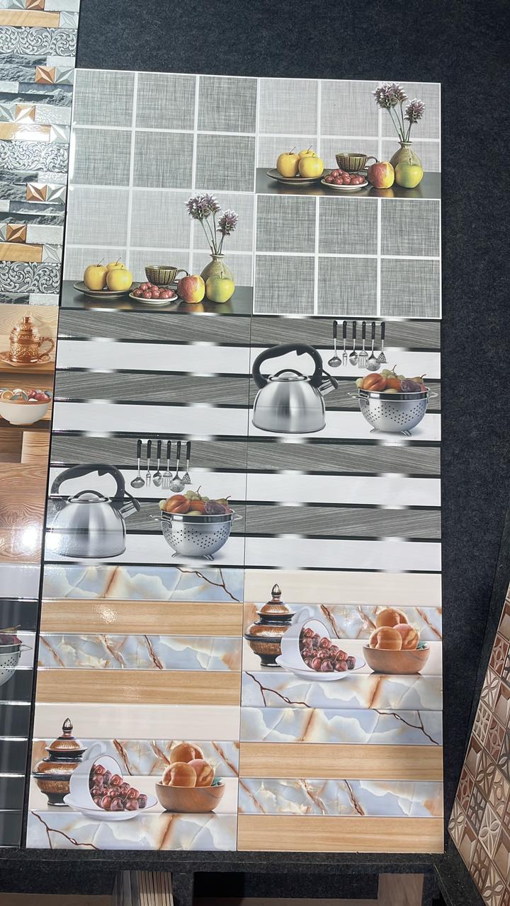 Kitchen Check Tiles