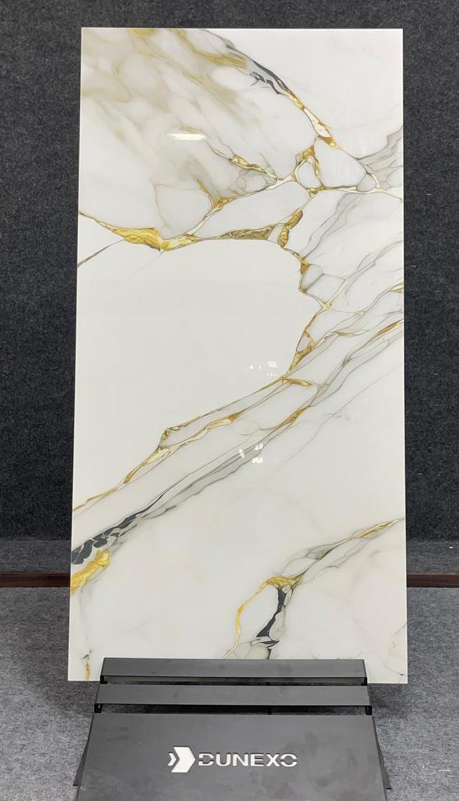 Cream Marble Gold Veins