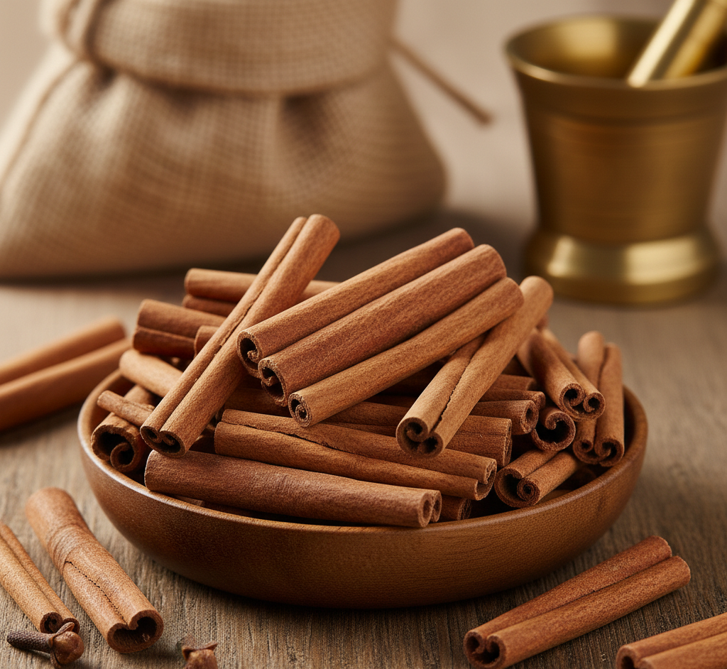 Natural Indian Cinnamon Sticks : 200 Gms