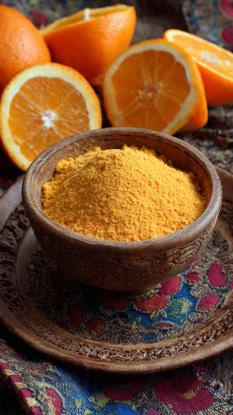 Dehydrated Orange Powder