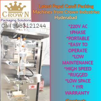 mineral water pouch packing machine
