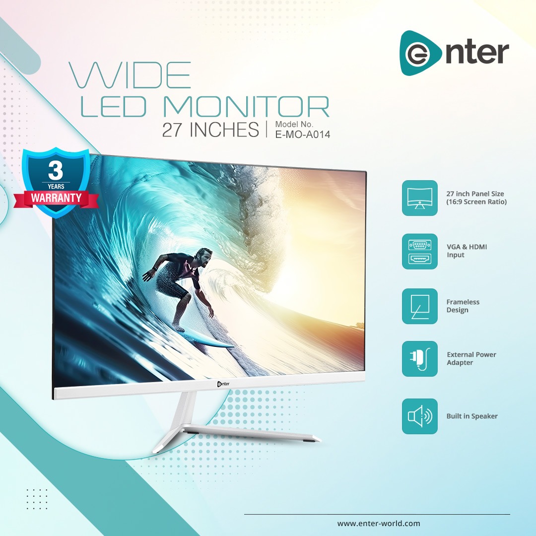 27 inches wide led monitor