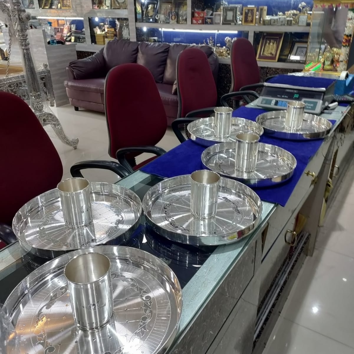silver plates