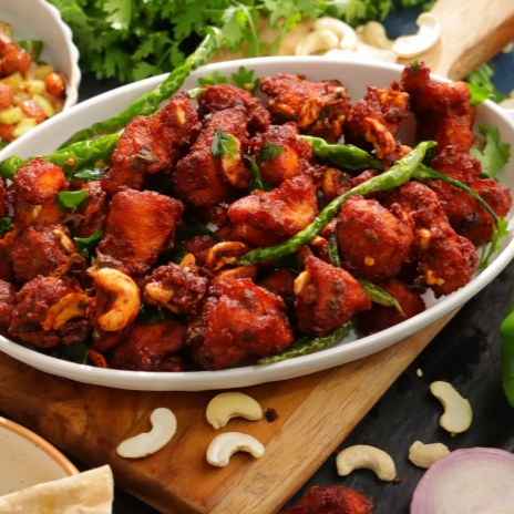 chicken kaju pakodi