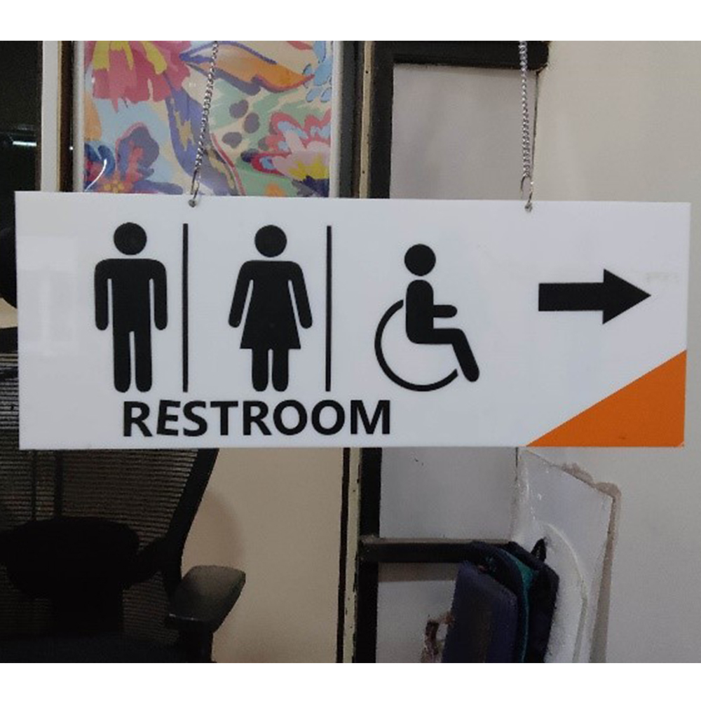 acrylic hanging signage