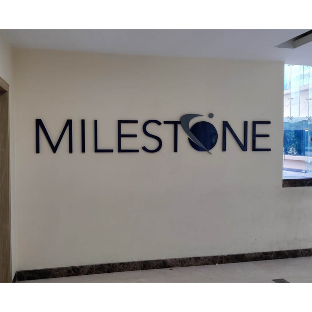 reception signage