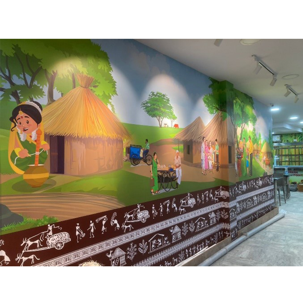 vinyl wall graphics with design