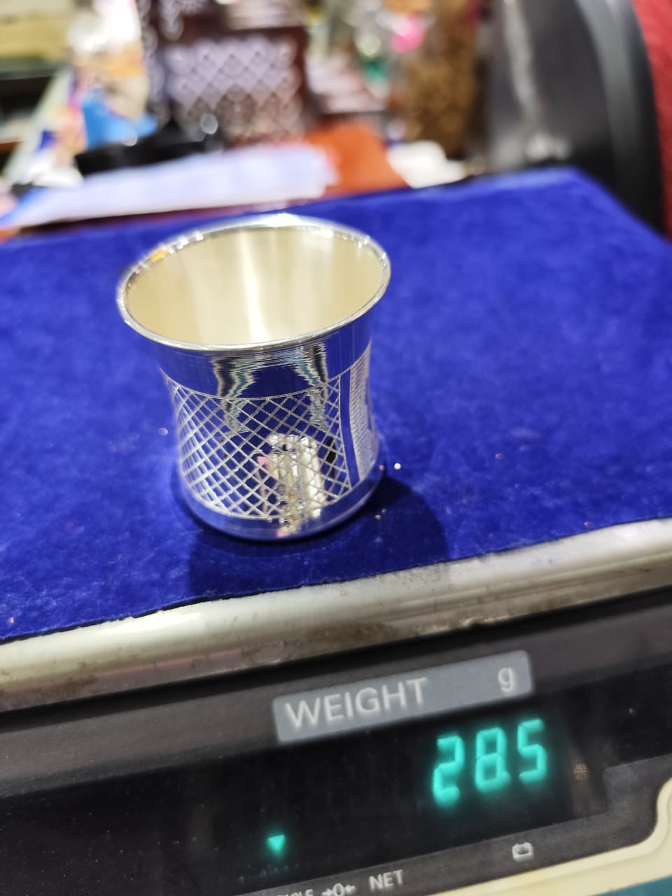 silver glass