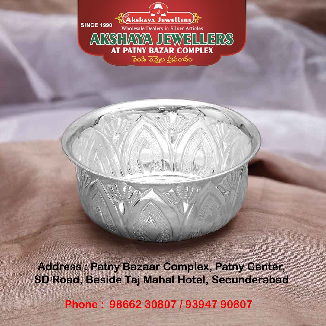 silver bowls