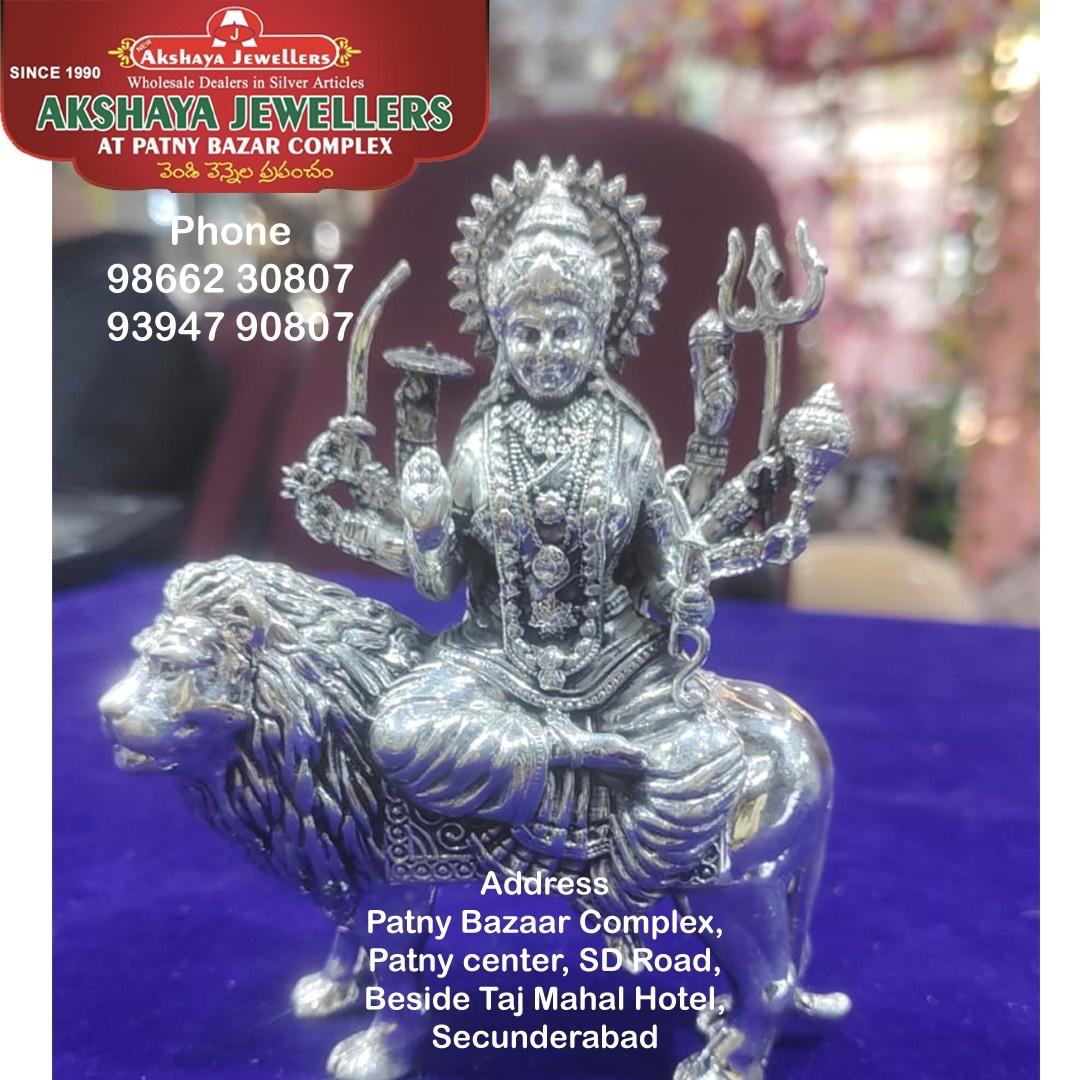 god silver statues