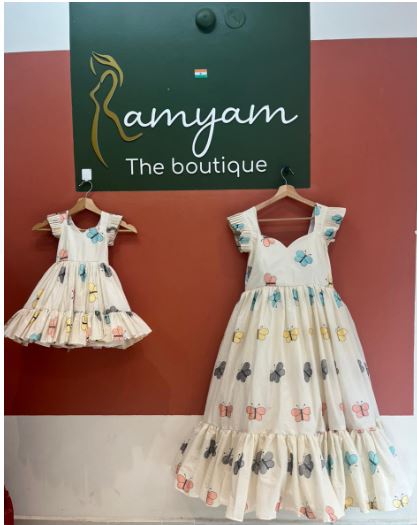 kids long frocks