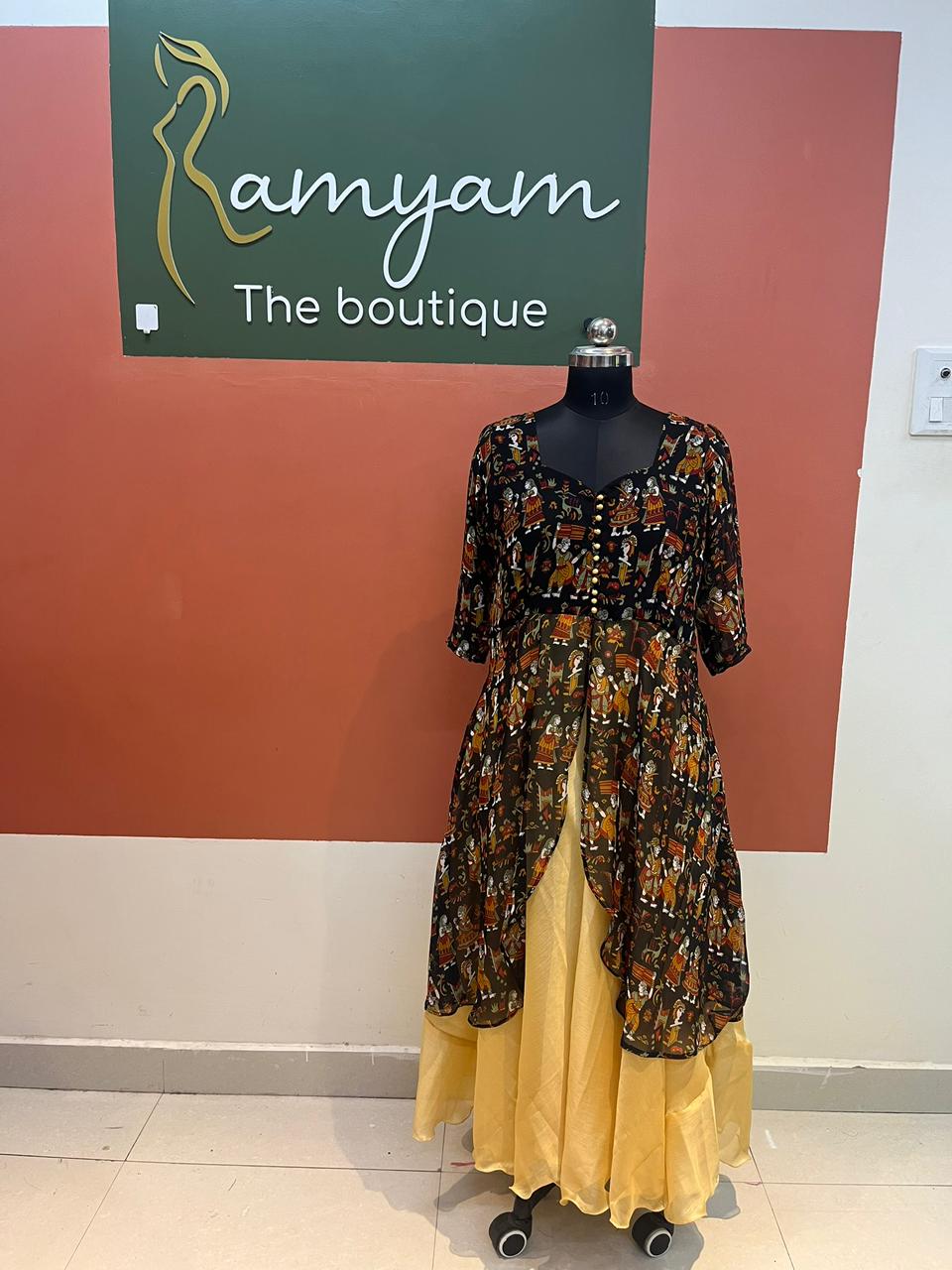 western modal frocks
