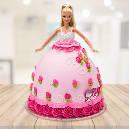 barbie doll cakes
