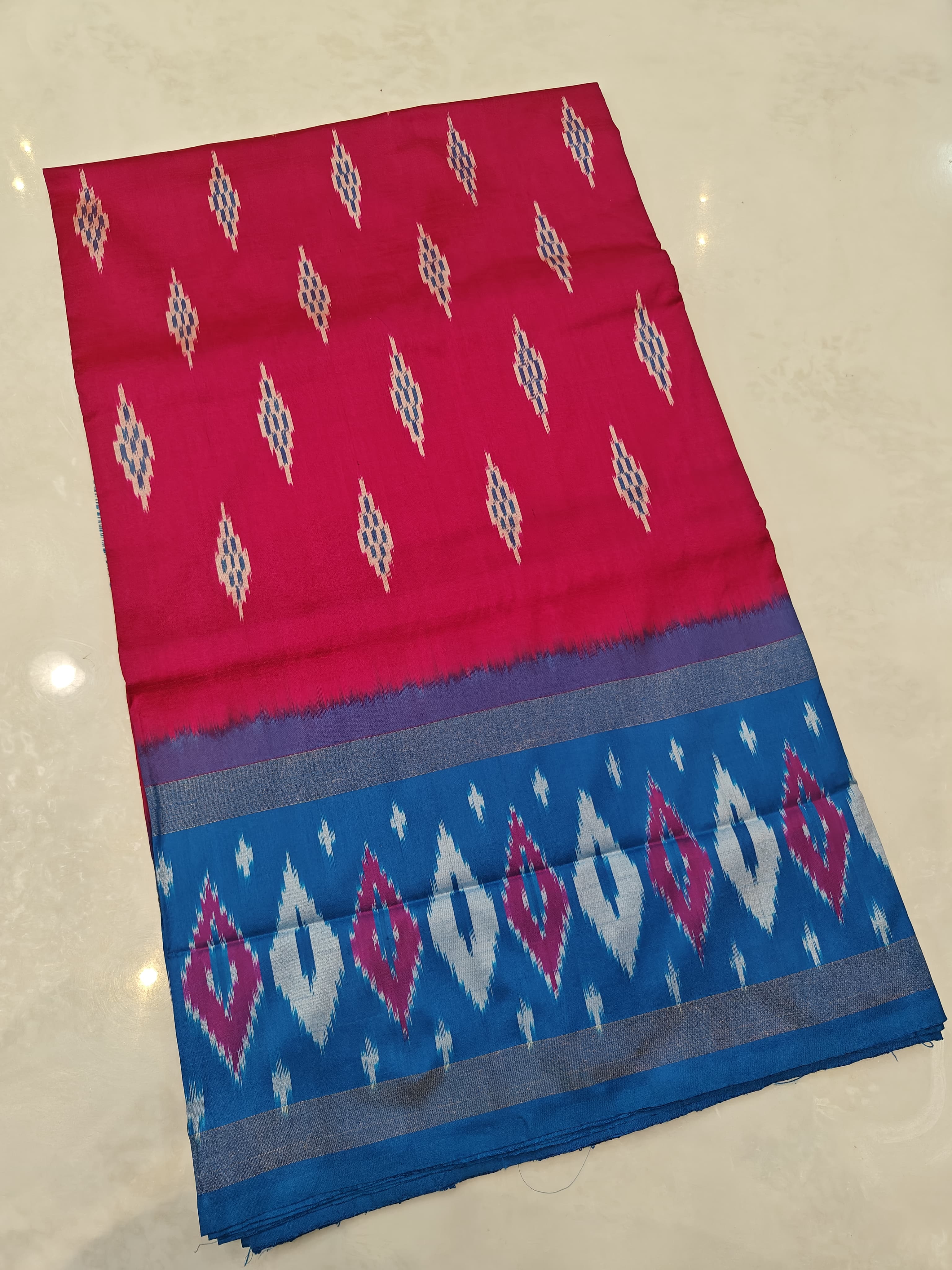 pochampally ikkat light weight silk sarees