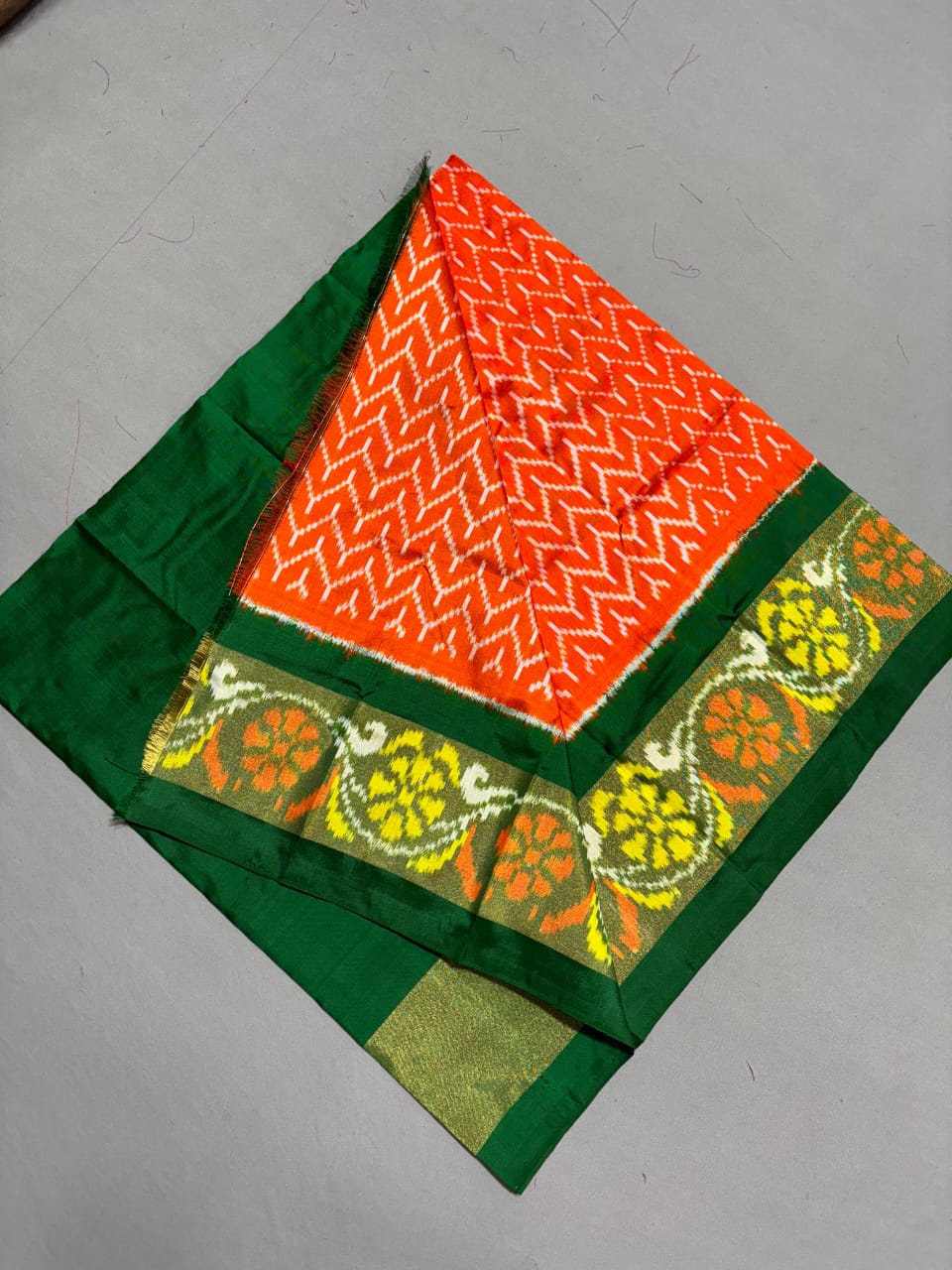 pure ikat lehanga blouse