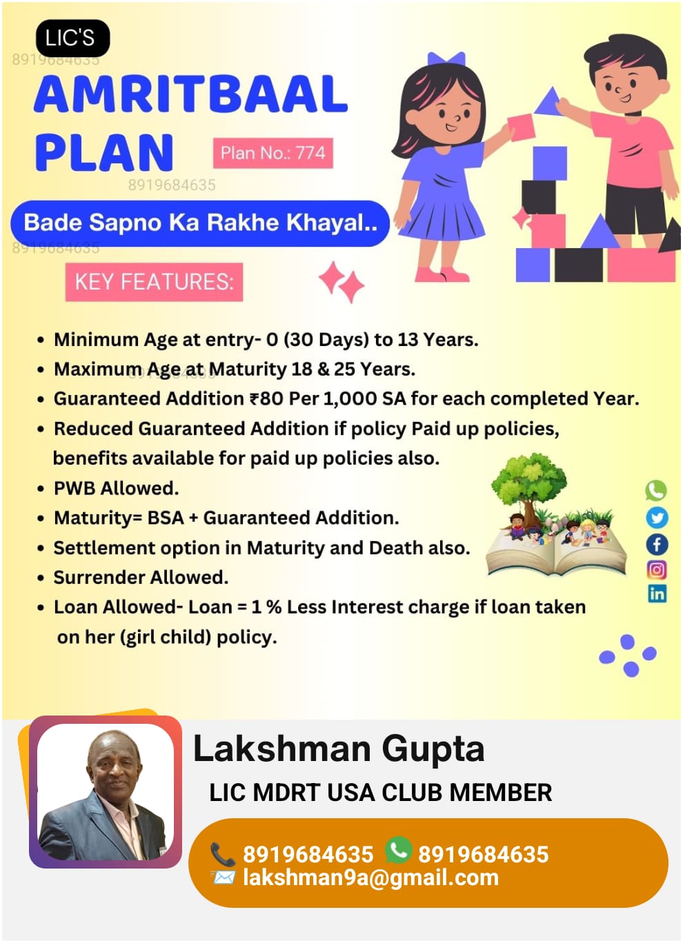 Amritbaal plan