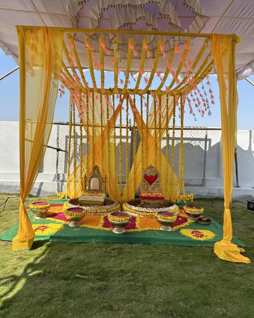 Haldi  Function Decorations