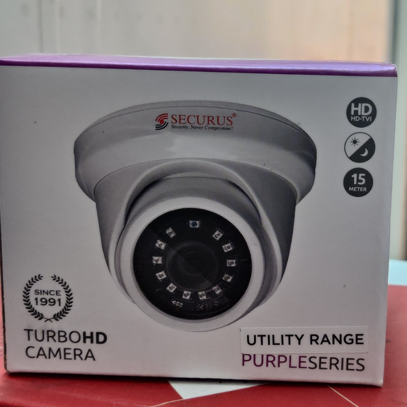 Securus 2.4 MP HD inbuilt audio Dome Camera