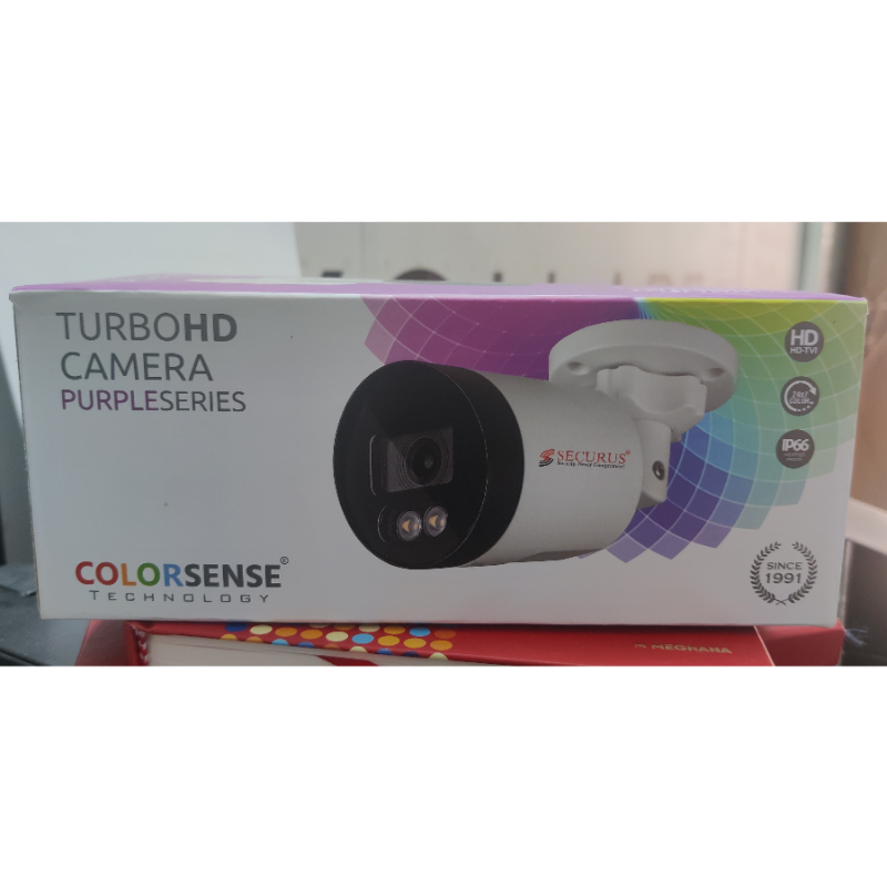 Securus 2.4 MP HD Day and Night Colour Bullet Camera
