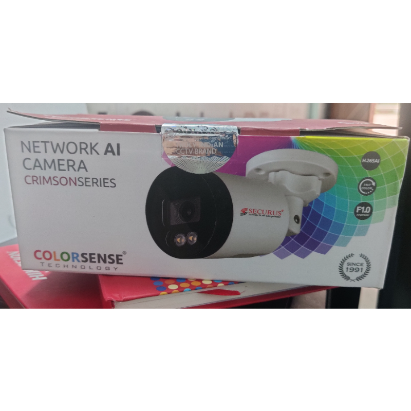 Securus 3 MP IP Day and Night Colour 2 way  audio supported  Bullet Camera 