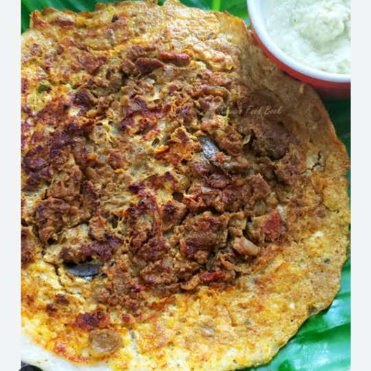 Double Egg Kheema Dosa