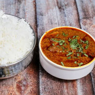 White Rice Natukodi Pulusu