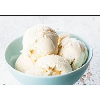 vanilla ice cream