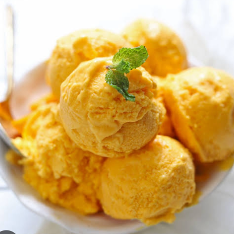 Mango ice cream