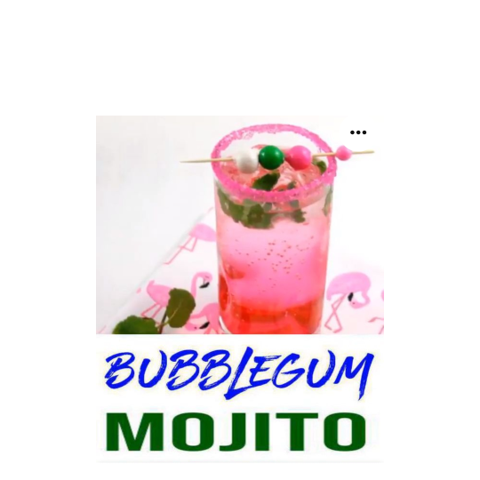 Bubblegum mojito