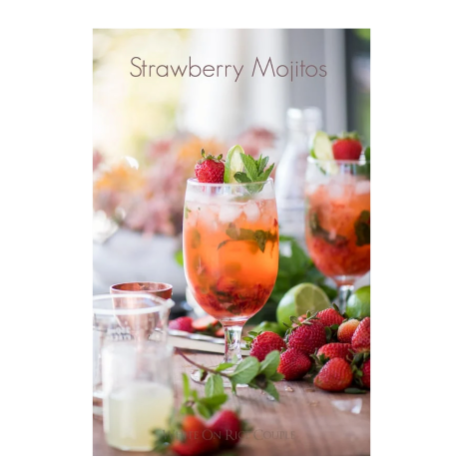 strawberry mojitos