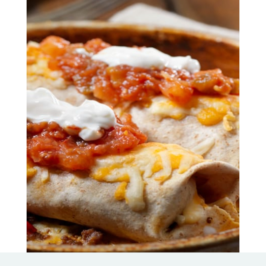 spicy beast chiken buritto