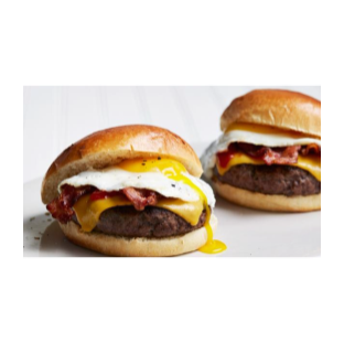Egg and cheese burger 