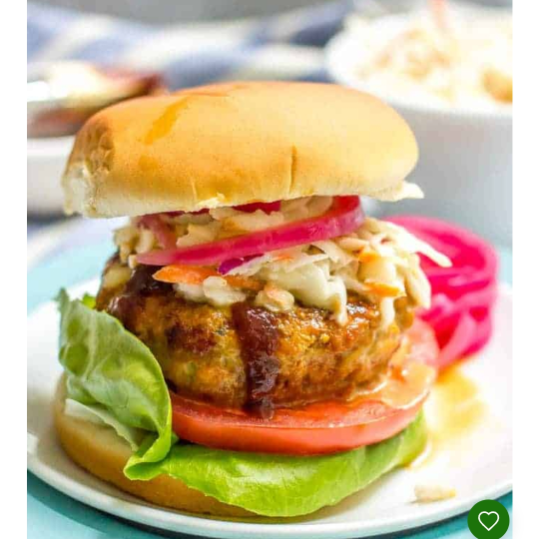BBQ  chiken burger 