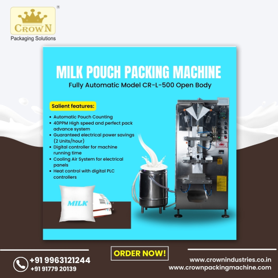 milk pouch packing machine