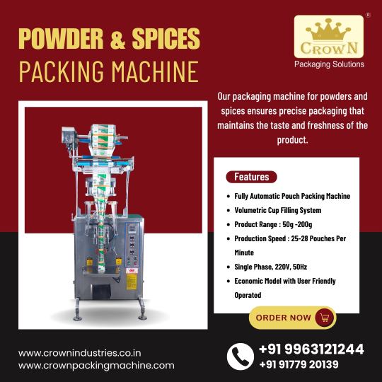 POWDER & SPICES PACKING MACHINE