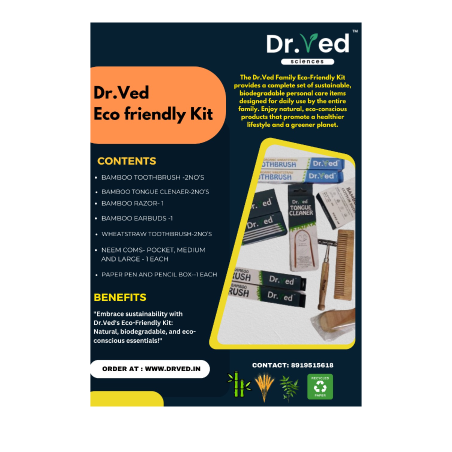Dr.ved bamboo and neem family kit